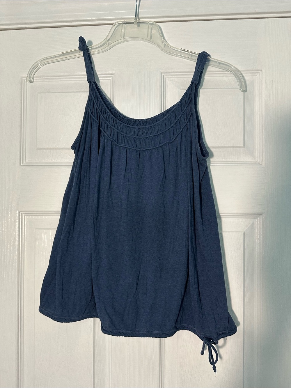 American Eagle Outfitters Navy Blue Scoop Neck Tank Top
